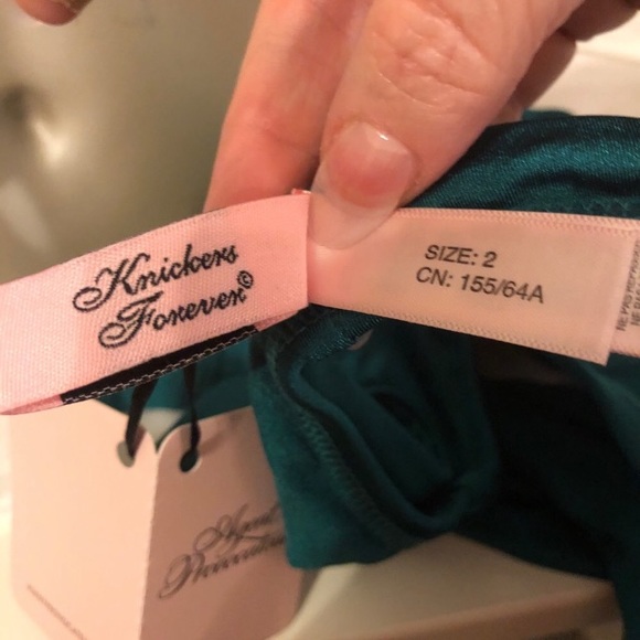 Agent Provocateur Lexxi emerald green bikini bottom only - Picture 6 of 9